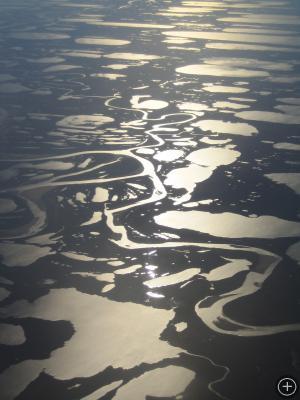 Melting permafrost from above